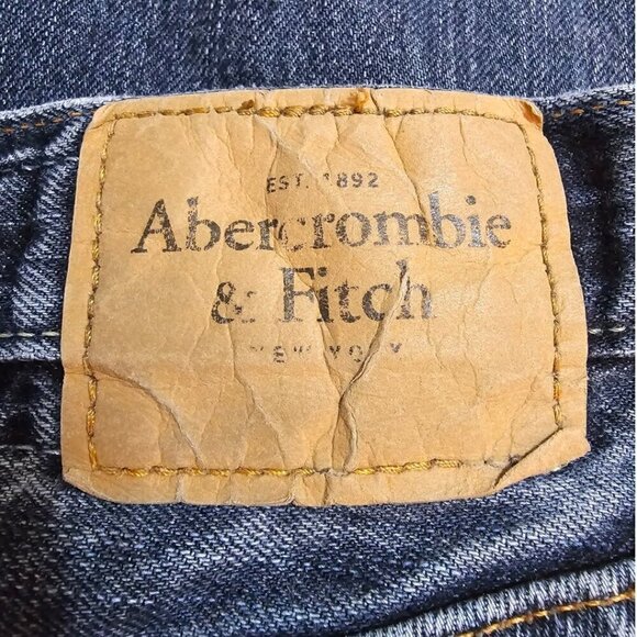 Abercrombie & Fit Y2K Button Fly Straight Leg Jeans Sz 30x32 - Picture 6 of 10